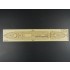 1/350 Imperial Chinese Peiyang Fleet 'Chin Yuen' Wooden Deck for Bronco NB5018 kit
