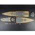 1/350 IJN Battleship Nagato "The Leyte Gulf" Wooden Deck set for Hasegawa #40073 kit