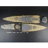 1/350 IJN Battleship Nagato "The Leyte Gulf" Wooden Deck set for Hasegawa #40073 kit