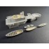 1/350 HMS Roberts Monitor Wooden Deck set for Trumpeter #05335 kit