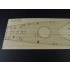 1/350 USS Indianapolis CA-35 1944 Wooden Deck set for Trumpeter #05327 kit