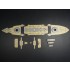 1/350 IJN Battleship Mikasa "The Battle of Yellow Sea" Wooden Deck set for Hasegawa #40061