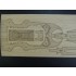 1/350 DKM Tirpitz Wooden Deck set for Academy BA903 kit