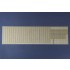 1/350 USS Yorktown CV-5 Wooden Deck Set for Merit #65301 kit