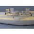 1/350 HMS Dreadnought 1918 Wooden Deck Set for Trumpeter #05330 kit