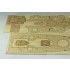 1/350 German Battleship Scharnhorst 1941 Wooden Deck Set for Dragon kit #1036