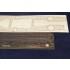 1/350 French Navy Dunkirk Dunkerque Battleship Wooden Deck for Hobby Boss #86506