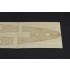 1/350 French Navy Strasbourg Battleship Wooden Deck w/Railing PE for Hobby Boss #86507