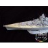 1/700 DKM German Bismarck Wooden Deck for Revell kit #05098