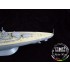 1/700 DKM German Bismarck Wooden Deck for Revell kit #05098