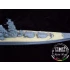 1/700 IJN Battleship Musashi Wooden Deck for Tamiya kit #31114