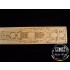 1/700 IJN Carrier Battleship ISE 1944 Wooden Deck for Fujimi kit #421520