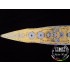1/700 IJN Nagato Battleship Wooden Deck for Aoshima kit #045084
