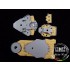 1/700 IJN Nagato Battleship Wooden Deck for Aoshima kit #045084