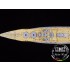 1/700 IJN Mutsu 1943 Wooden Deck for Aoshima kit #041604