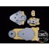 1/700 IJN Mutsu 1943 Wooden Deck for Aoshima kit #041604