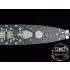 1/700 USS North Carolina BB-55 Wooden Deck for Trumpeter kit #05734