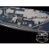 1/700 USS South Dakota BB-57 Wooden Deck for Trumpeter kit #05760