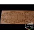 1/700 USS Arizona BB-39 1941 Wooden Deck for Dragon kit #7053