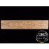 1/700 USS Battleship BB-62 New Jersey Wooden Deck for Trumpeter #05702