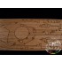 1/700 USS Battleship BB-62 New Jersey Wooden Deck for Trumpeter #05702