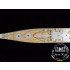 1/700 USS Battleship BB-62 New Jersey Wooden Deck for Trumpeter #05702