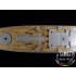 1/700 USS Battleship BB-62 New Jersey Wooden Deck for Trumpeter #05702