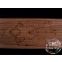1/700 DKM Scharnhorst Wooden Deck for Tamiya kit #77518