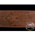 1/700 DKM Scharnhorst Wooden Deck for Tamiya kit #77518