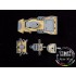 1/700 DKM Scharnhorst Wooden Deck for Tamiya kit #77518