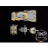 1/700 DKM Scharnhorst Wooden Deck for Tamiya kit #77518