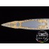1/700 IJN Nagato Full Hull Wooden Deck for Fujimi kit #421513