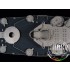 1/700 French Battleship Richelieu 1946 Wooden Deck for Trumpeter kit #05751