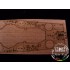 1/700 French Battleship Richelieu 1946 Wooden Deck for Trumpeter kit #05751