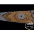 1/700 French Battleship Richelieu 1946 Wooden Deck for Trumpeter kit #05751