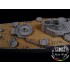 1/700 French Battleship Richelieu 1946 Wooden Deck for Trumpeter kit #05751