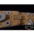 1/700 French Battleship Richelieu 1946 Wooden Deck for Trumpeter kit #05751