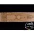 1/700 HMS Prince of Wales Wooden Deck for Tamiya kit #31615