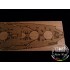 1/700 IJN Battleship Fuso 1944 Wooden Deck for Aoshima kit #049808