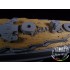 1/700 IJN Battleship Fuso 1944 Wooden Deck for Aoshima kit #049808