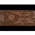 1/700 US Battleship BB-64 Wisconsin 1991 Wooden Deck for Trumpeter kit #05706