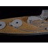 1/700 US Battleship BB-64 Wisconsin 1991 Wooden Deck for Trumpeter kit #05706