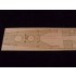 1/700 USS Baltimore CA-68 1944 Wooden Deck (Natural) for Trumpeter kit #05725