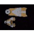 1/700 IJN Nagato 1933 Wooden Deck for Aoshima kit #050620