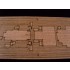 1/700 RMS Titanic Wooden Deck for Academy kit #14214