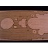 1/700 Japanese Battle Ship Musashi Wooden Deck for Fujimi kit #421407