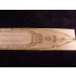 1/700 IJN Submarine Tender Jingei Wooden Deck for Pit-road W36