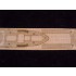 1/700 IJN Auxiliary Cruiser Hokoku Maru 1942 Wooden Deck for Pit-road W136
