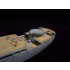 1/700 IJN Auxiliary Cruiser Hokoku Maru 1942 Wooden Deck for Pit-road W136