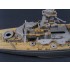 1/700 DKM Bismarck Wooden Deck for Revell kit #05098